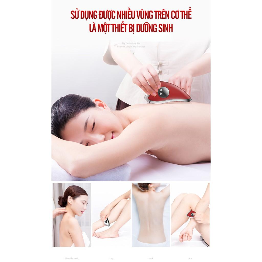 Máy Massage Đa Năng KSKIN KD817 Với 3 Chức Năng Massage Nâng Cơ Mặt, Hỗ Trợ Hấp Thu Dưỡng Chất, Cạo Gió - Hàng Chính Hãng