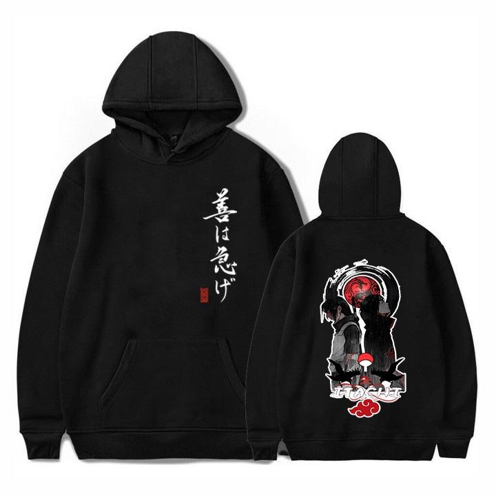 BST ÁO KHOÁC ÁO HOODIE HÌNH ITACHI UCHIHA, SASUKE , NARUTO ANIME độc đẹp giá rẻ