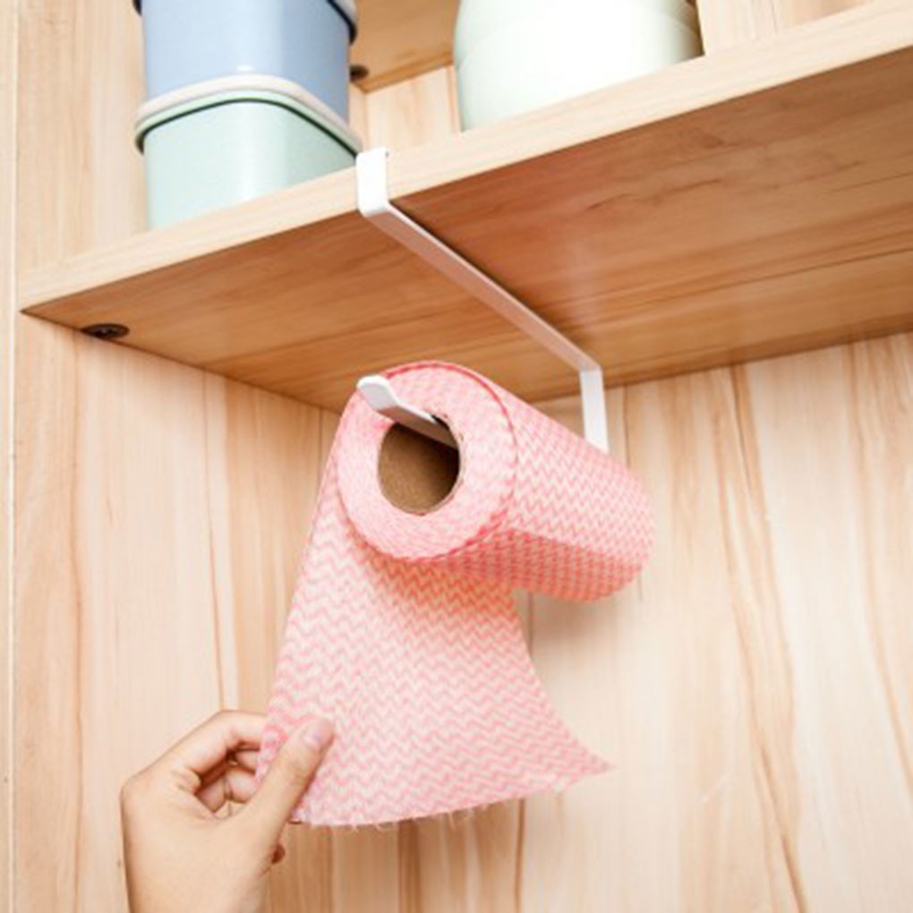 Giá treo cuộn giấy lau/ giấy vệ sinh nhà bếp, phòng tắm đa năng- HENRYSA (Giao màu ngẫu nhiên