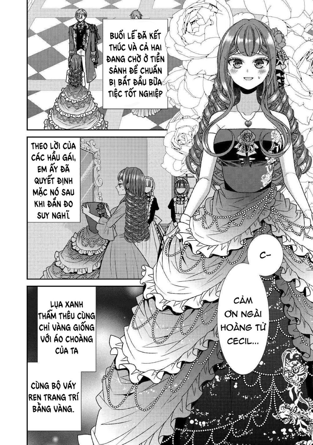 nhật ký theo dõi vị hôn thê tự nhận mình là nữ phụ phản diện 1 chapter 17 24