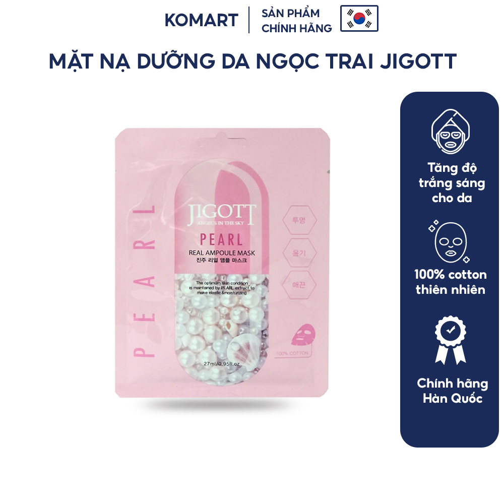 Mặt nạ dưỡng da ngọc trai - JIGOTT