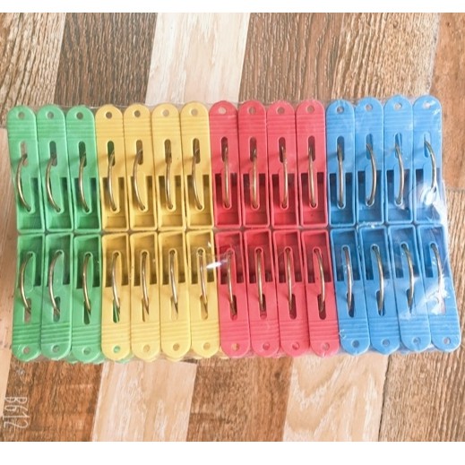 Vỉ 30 chiếc kẹp quần áo giá trẻ cho mọi nhà
