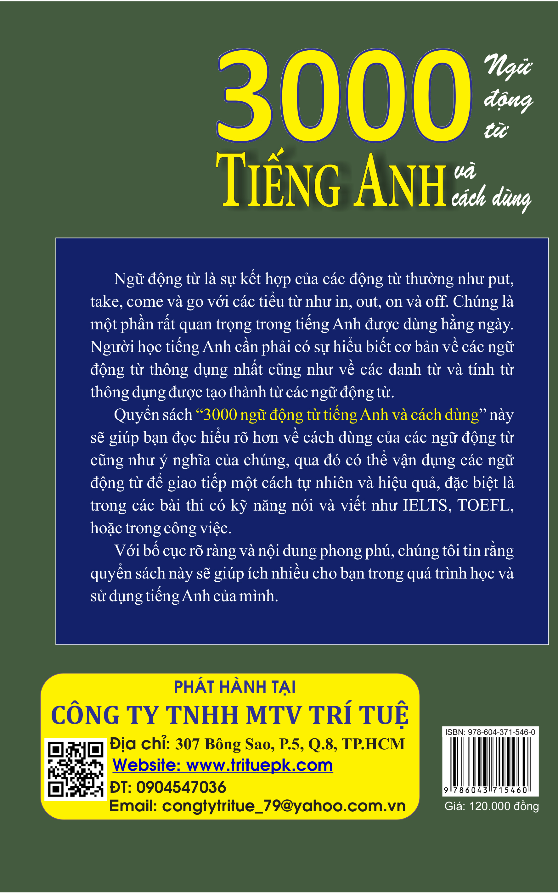 3000 ngữ động từ tiếng Anh và cách dùng