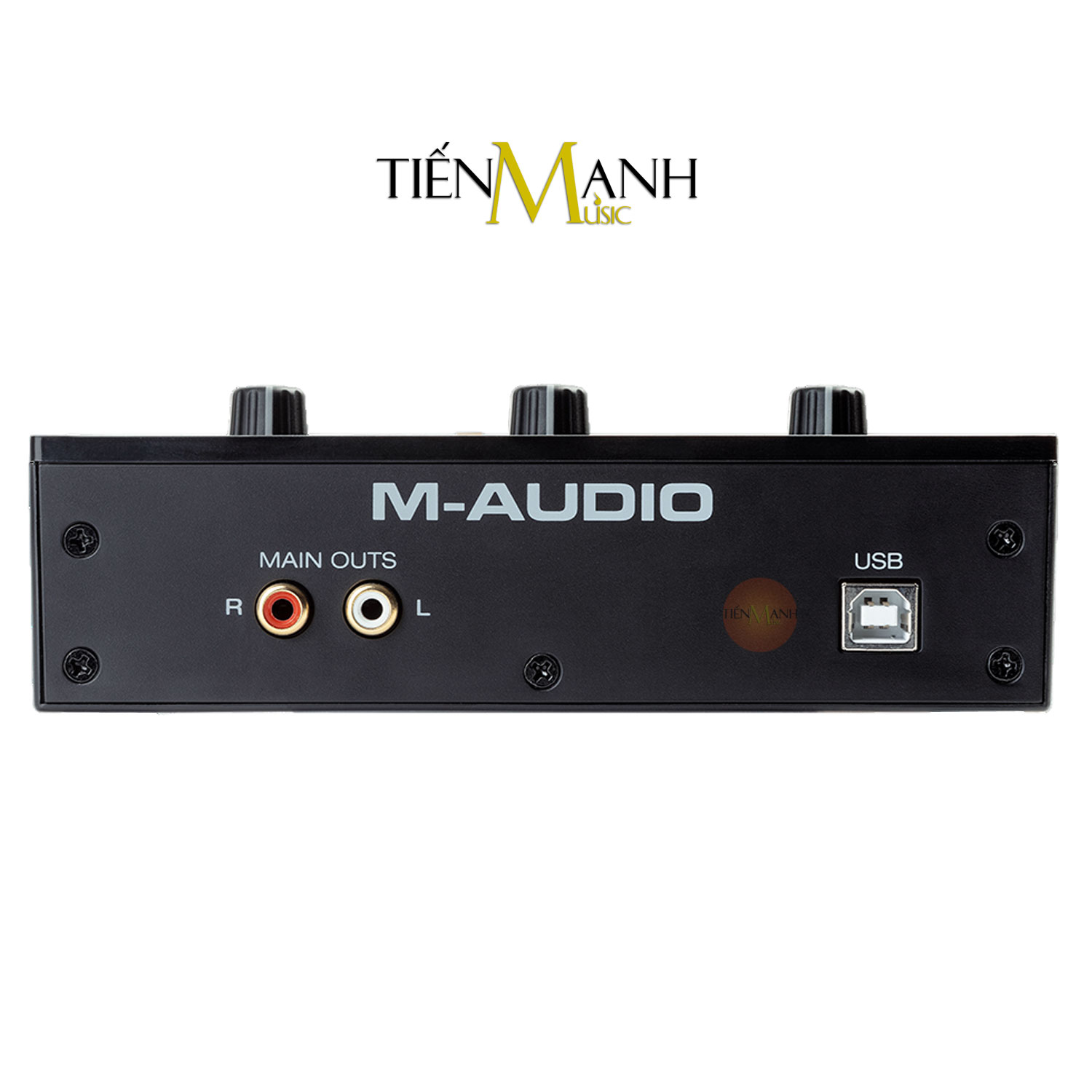 Soundcard M-audio M-Track Solo Bộ Thu Âm, Livestream MAudio MTrack Audio Sound Card M Track Hàng Chính Hãng - Kèm Móng Gẩy DreamMaker