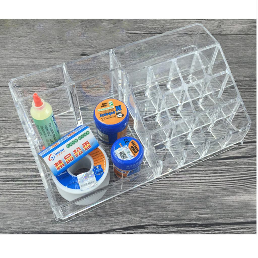 Multifunctional Acrylic Storage Box Mobile Phone Repair Accessories Tool Box