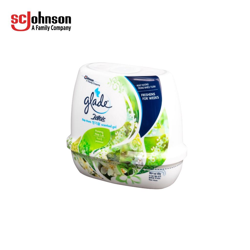 Bộ đôi GLADE Sáp Thơm Hương Hoa Lài 180gx2