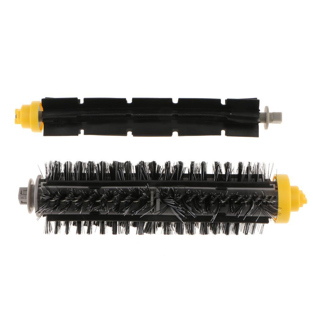 Set 4 Beater Brush and Bristle Brush for 6/7 Series iRobot Vacuum Cleaners