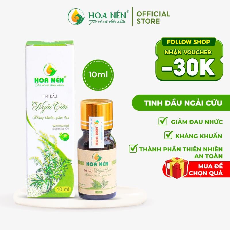 Tinh Dầu Ngải Cứu nguyên chất Hoa Nén- Kháng khuẩn, trợ hô hấp