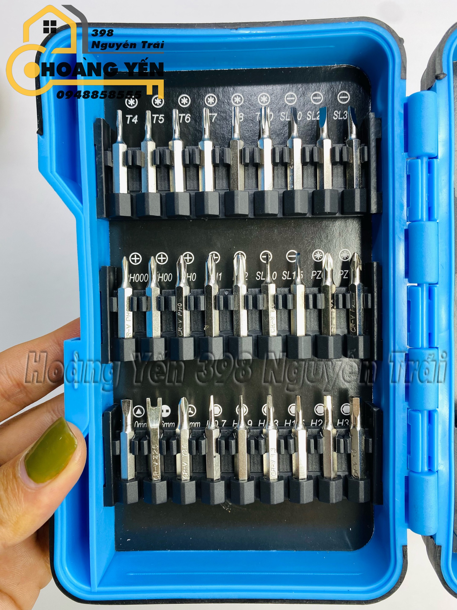Bộ tô vít chính hãng C- MART 31 chi tiết