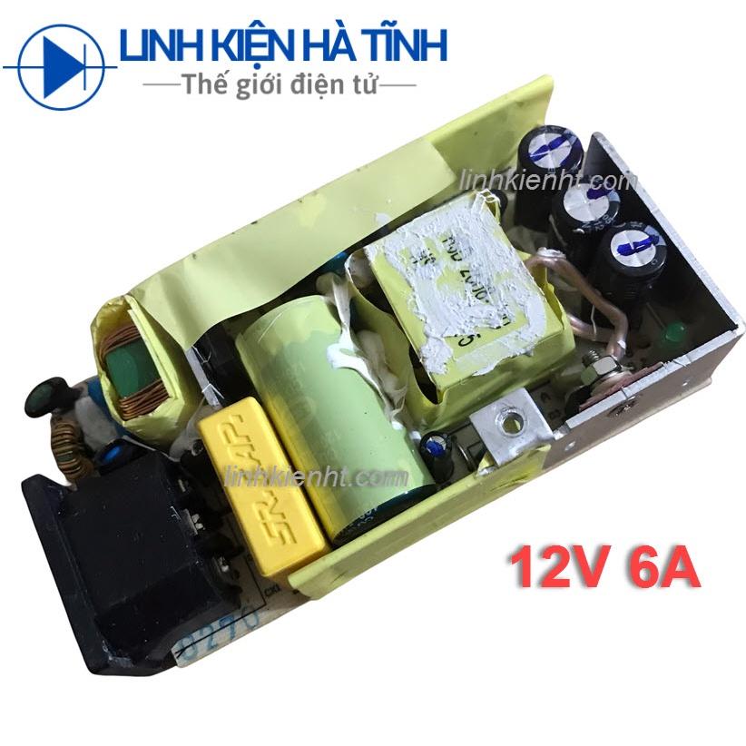 Mạch nguồn 12V 6A tháo vỏ hàng chuẩn