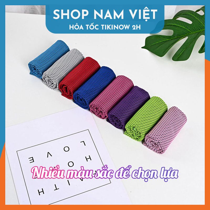 Khăn Lạnh Thể Thao Nhanh Khô Thấm Mồ Hôi Mát Lạnh