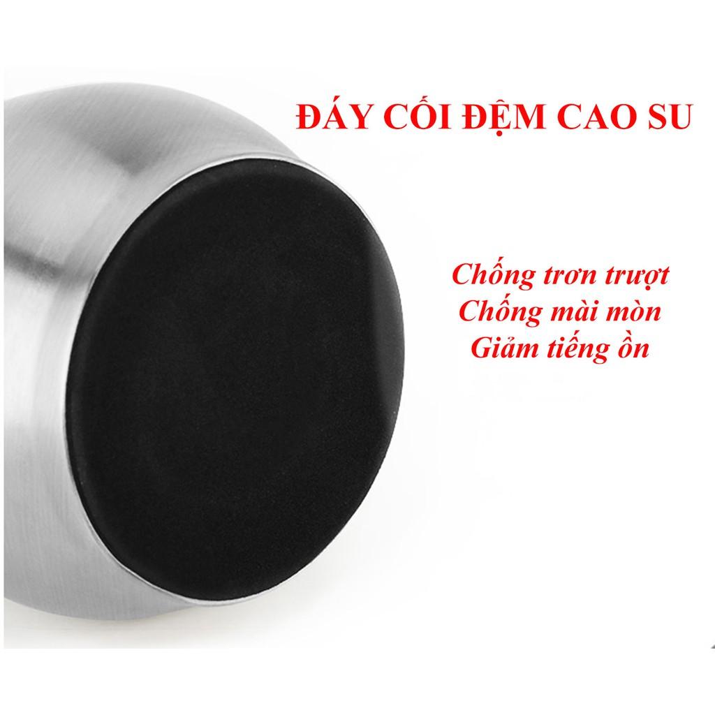 Cối Inox 304 cỡ to - Chày cối Inox 304 cao cấp AnShin hàng đúc nguyên khối không vết hàn - kiểu dáng hình trống