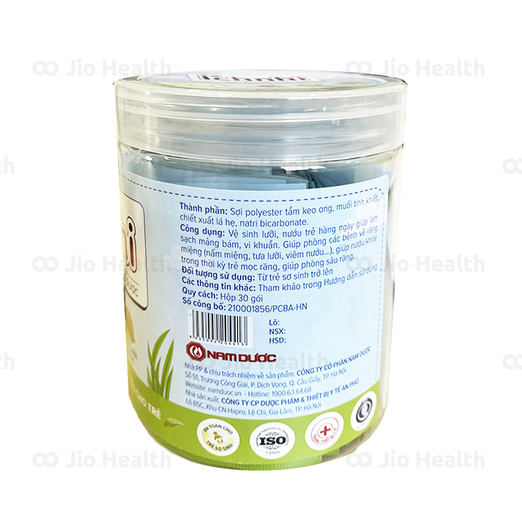 Gạc rơ lưỡi thảo dược Ích Nhi