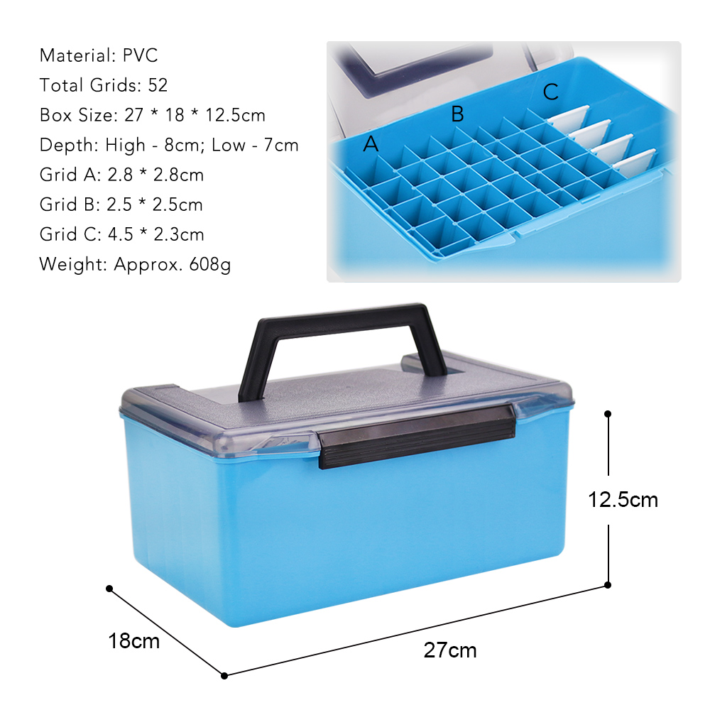 Hộp Đựng Phụ Kiện Câu Cá Bằng Nhựa PVC