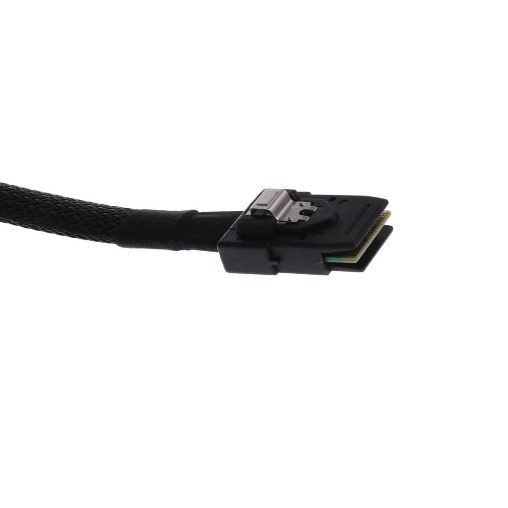 2Pcs Internal Mini SAS SFF 8087 to SFF 8087 36 Pin Cable, Male to Male 0.5M
