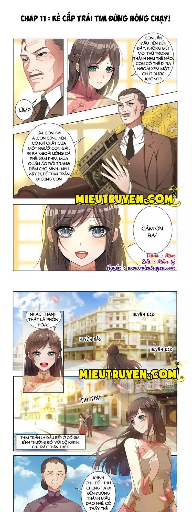 thiếu soái! vợ ngài lại bỏ trốn chapter 11 2