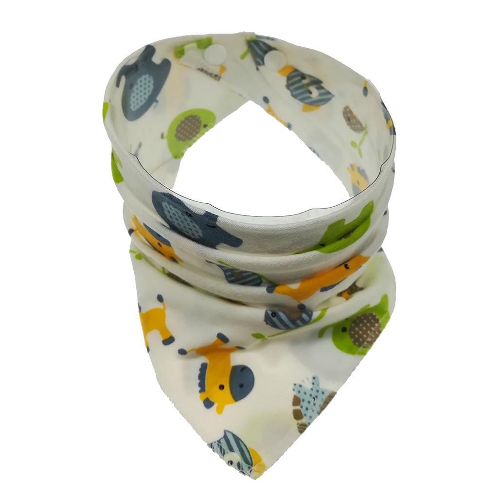 Baby Bandana Bib Set, 4-Pack Super Absorbent, Drool Bibs for Boys & Girls