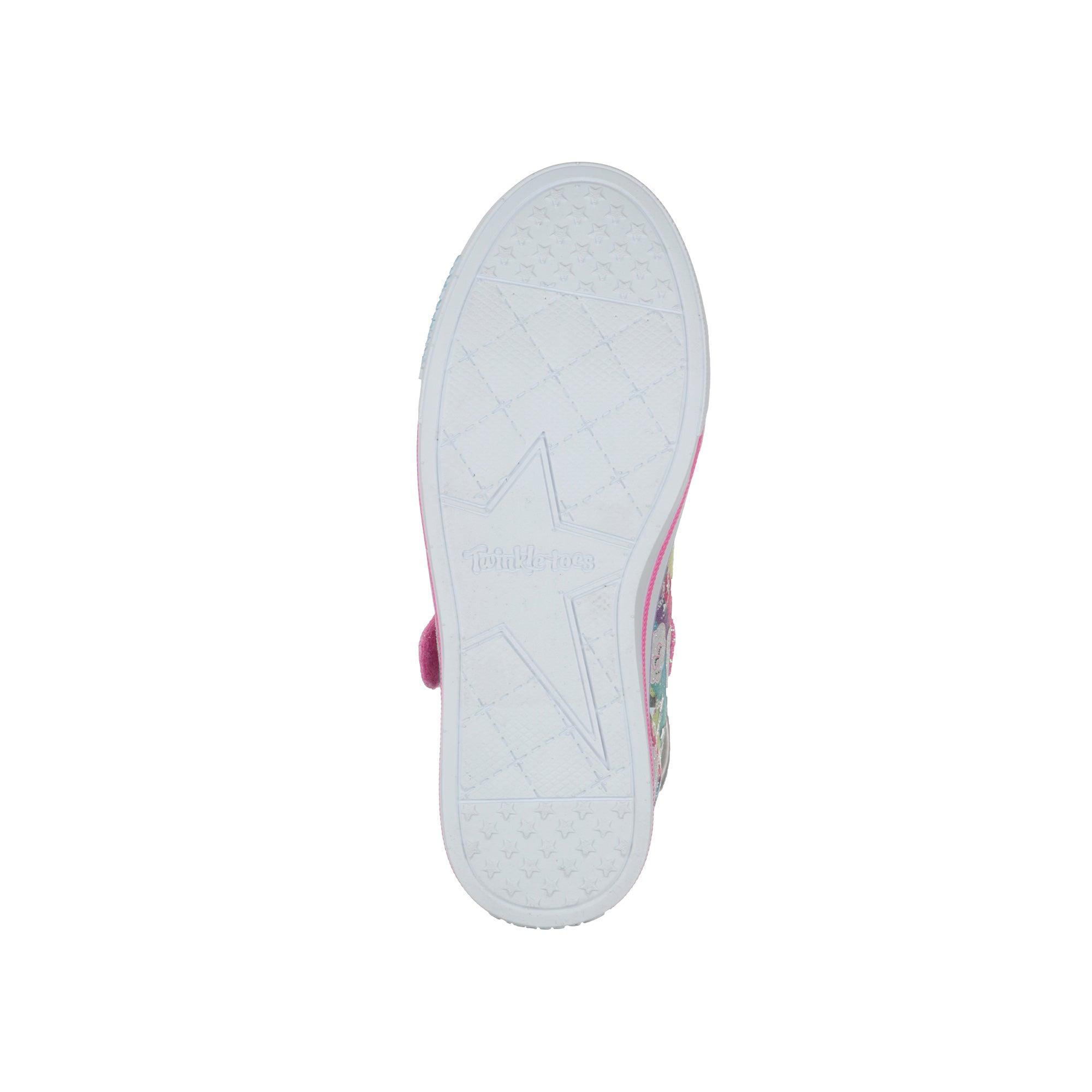 Giày sneaker bé gái Skechers Sparkle Lite - Rainbow Sparks - 314759L