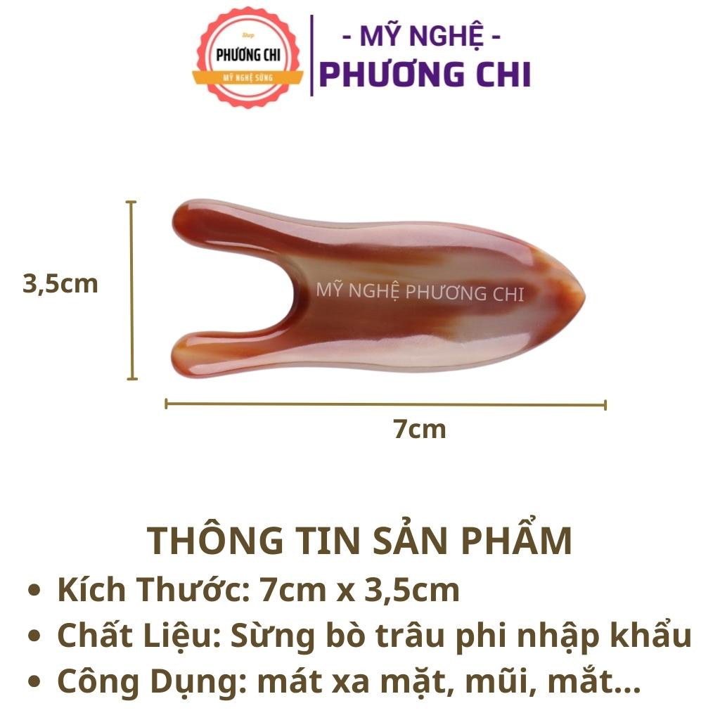 Dụng Cụ Mát Xa Mũi Và Mắt Bằng Sừng Trâu Tự Nhiên, Mát Xa Vùng Mắt Nâng Cơ Hiệu quả | Mỹ Nghệ Phương Chi