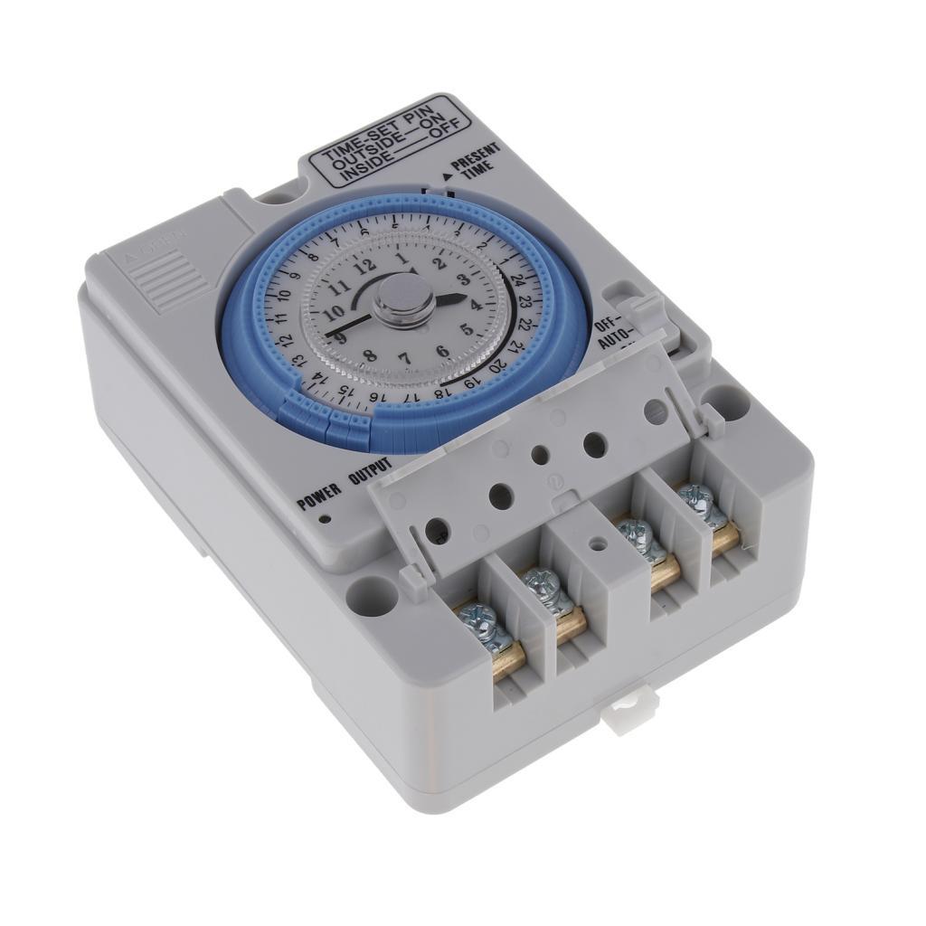 Analog Time Switch for Outdoors, Socket Switch,