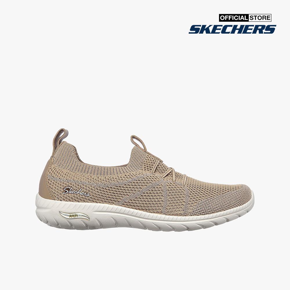 SKECHERS - Giày slip on nữ phối dây thắt Arch Fit Flex 100285-TPE