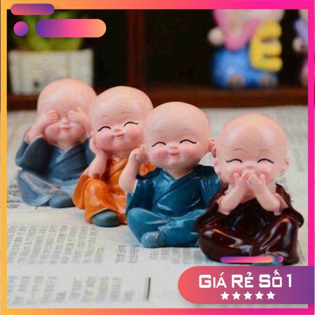 Set 4 tượng phật phong thủy.