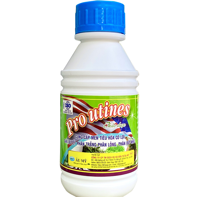 Pro Utines - Giải quyết tôm bị phân trắng, đứt khúc, lỏng
