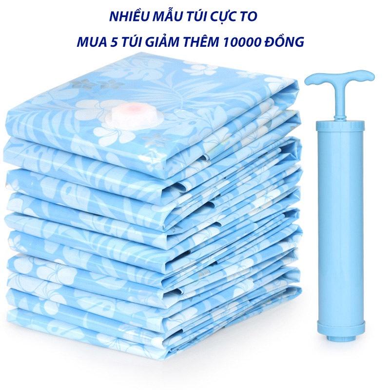 Túi hút chân không bọc đựng quần áo, mền , thú bông..., nhiều hình dễ thương