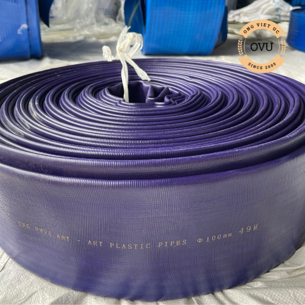 Ống bạt cốt dù phi 120mm tím - Ống bạt Việt Úc