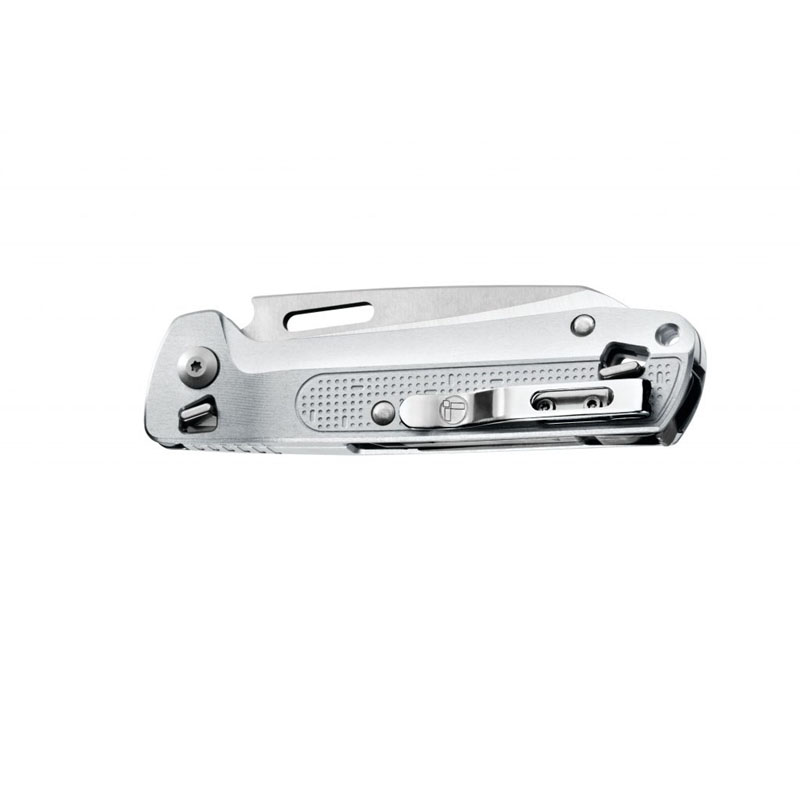 Dao xếp Đa Năng Leatherman FREE K2x Silver (8 Chức Năng) (Lưỡi Răng Cưa) (Màu Bạc)