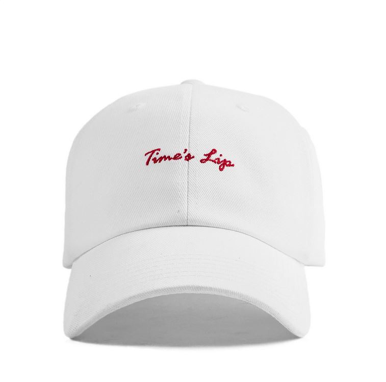 PREMI3R Mũ lưỡi trai Nón ballcap CURSIVE LOGO WHITE Mũ lưỡi trai phong cách hàn quốc nón thương hiệu chính hãng