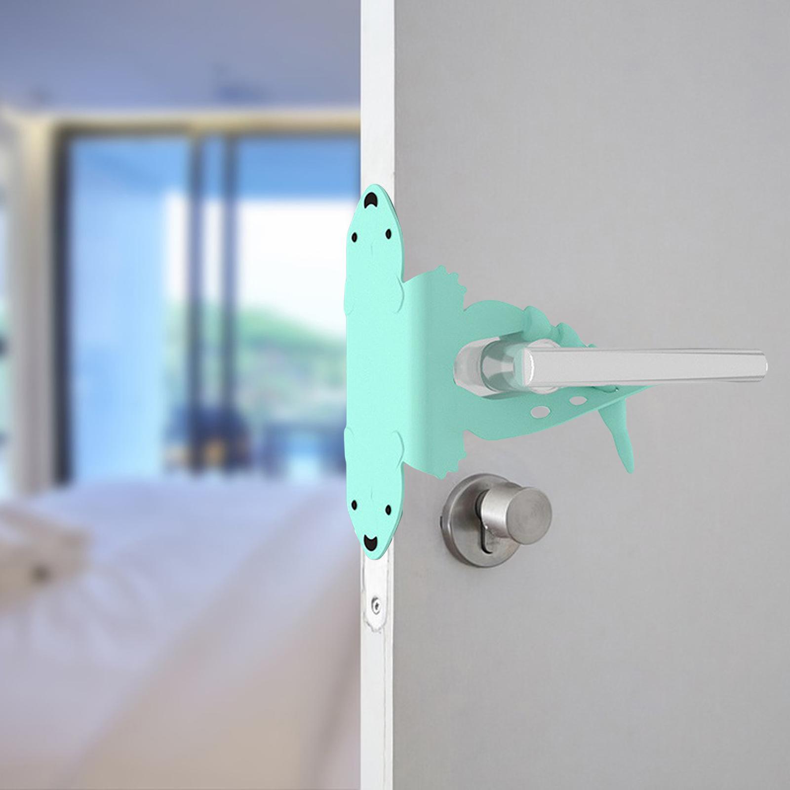 Protector Door Latch Cover Anti Collision Green