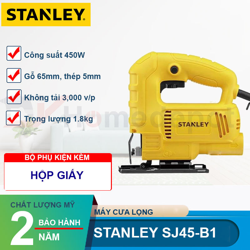 Máy cưa lọng 450W Stanley SJ45