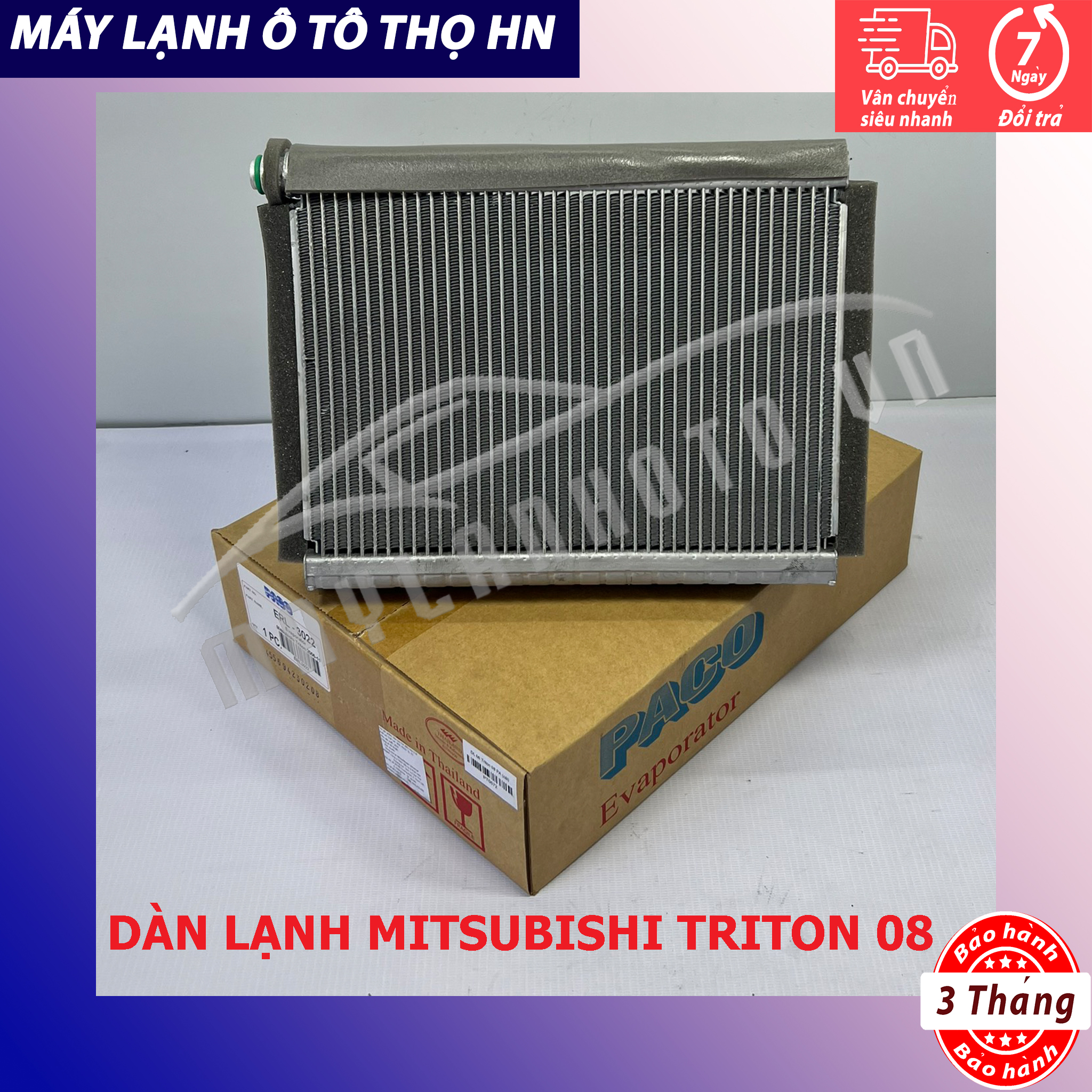 Dàn (giàn) lạnh Mitsubishi Triton - Pajero Sport 2008 2009 2010 2011 2012 2013 2014 Hàng xịn Thái Lan 08 09 10 11 12 13 14