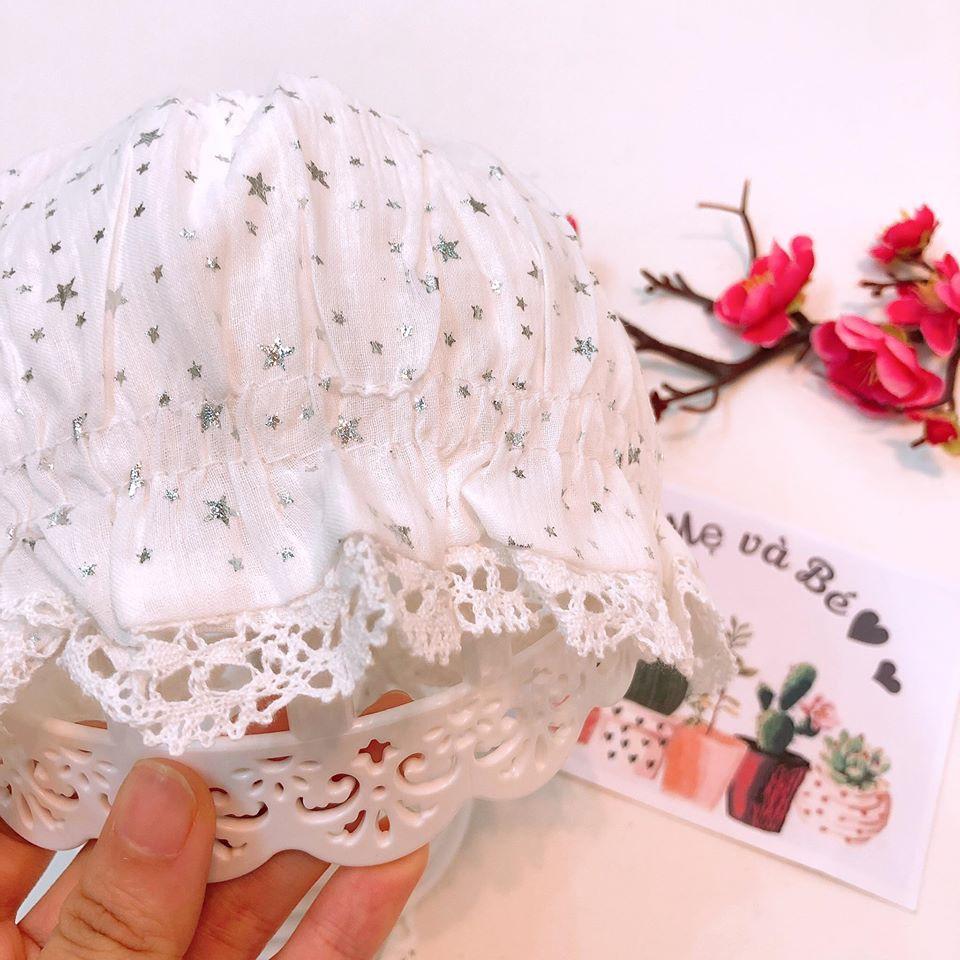 Mũ tiểu thư cho bé - đũi trơn