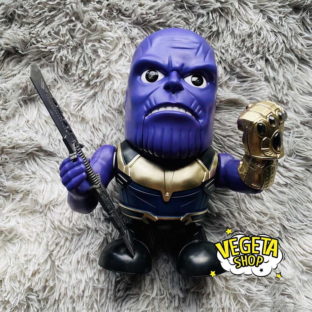 Robot nhảy múa Dance Hero nhảy múa phát nhạc ánh sáng nhấp nháy - Captain America Spider man Iron man Thanos Batman