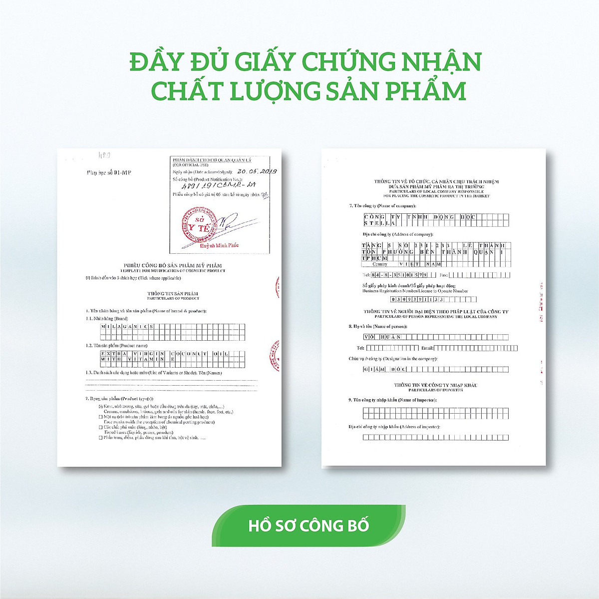 Dầu Dừa Ép Lạnh Tinh Khiết Milaganics