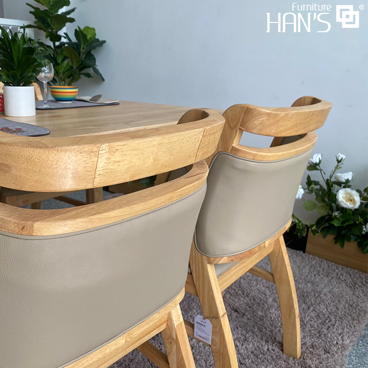Bộ Bàn Ghế Hàn Quốc BIANCA 2 Chair Bench