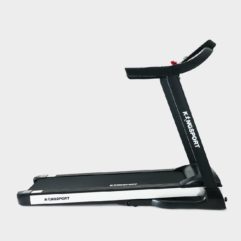 Máy chạy bộ KINGSPORT Plus K-04 đơn năng,thảm chạy rộng chống trơn, thiết kế nhỏ gọn, cân nặng phù hợp từ dưới 70kg