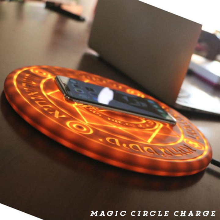 Dock sạc không dây ma thuật Magic Circle Charge Output 10W Size XL - Hàng nhập khẩu