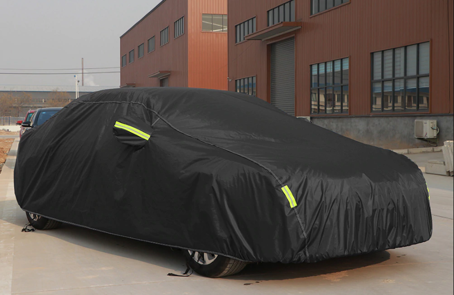 Bạt phủ ô tô SUV thương hiệu MACSIM dành cho Porsche Cayenne / New Cayenne - màu đen và màu ghi - trong nhà và ngoàitrời