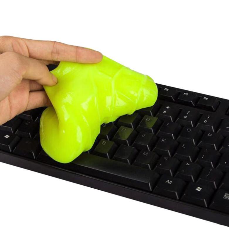 XẢ KHO Gel vệ sinh hút bụi đa năng - gel dẻo lăn bụi vệ sinh bàn phím laptop, vệ sinh bàn phím máy tính