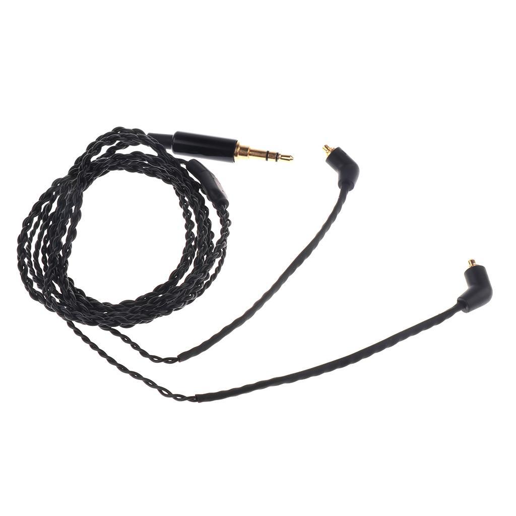 2-4pack 3.5mm Audio Cable Upgrade Cord Extension Wire for Shure se535 215 846