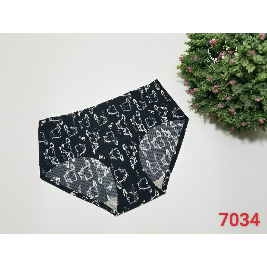 Sét 10 quần lót su hoa thông hơi họa tiết hàng cao cấp
