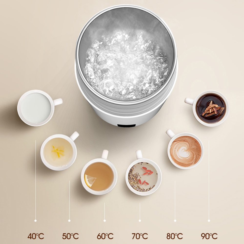 Xiaomi DEERMA Bình Giữ Nhiệt Đun Siêu Tốc Điều Khiển Cảm Ứng 350 Ml