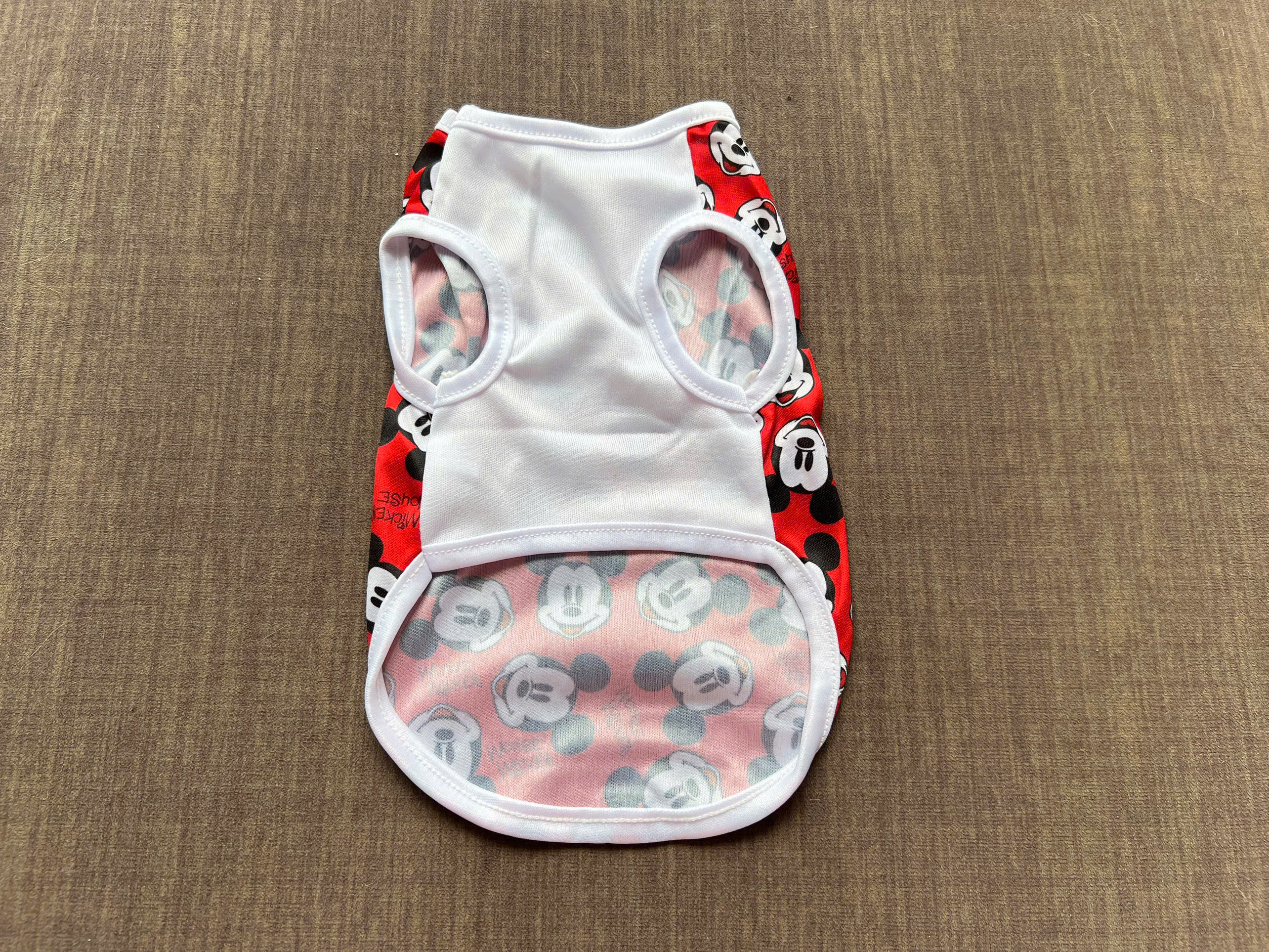 ÁO THUN BA LỖ MICKEY THÔNG HƠI SIÊU DỄ THƯƠNG TỪ 1-5KG DÀNH CHO THÚ CƯNG CHÓ MÈO