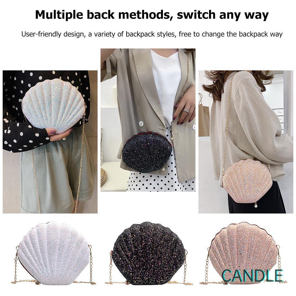 Túi Đeo Chéo Đính Kim Sa Lấp Lánh