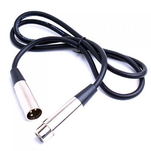 3Pin XLR Male To Female Plug Stereo Microphone Mic Audio Adapter Cable Cord