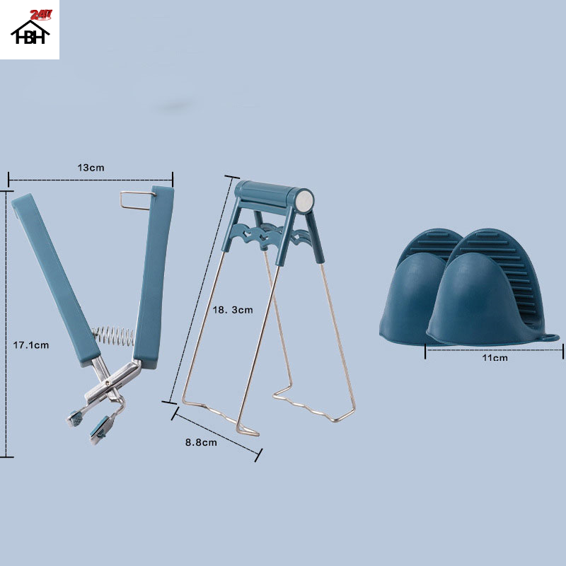 Bộ dụng cụ 6 món gắp đồ nóng chuyên dụng tiện lợi nhà bếp