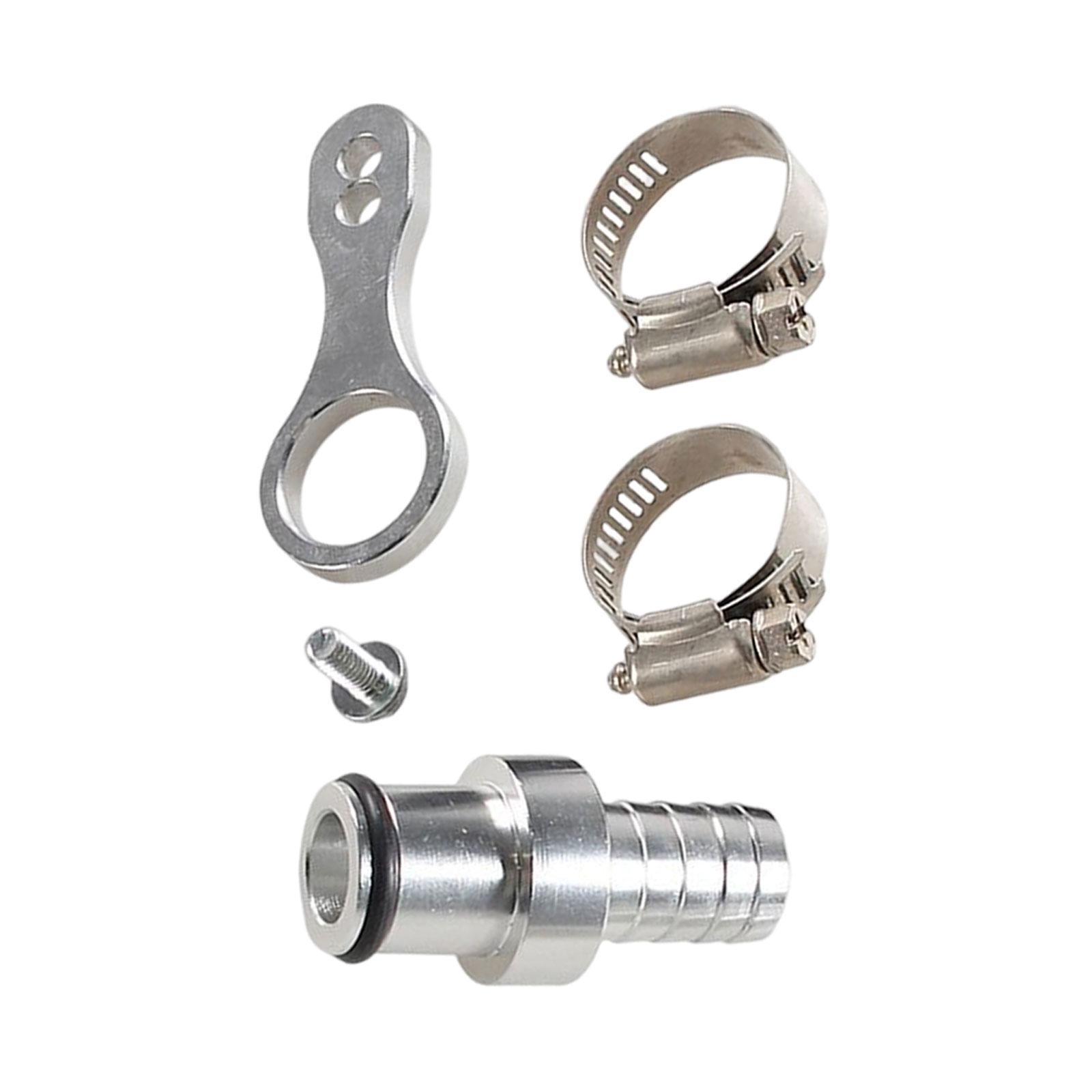 Engine Cooling Accessories Hose Barb Adapter Maintenance Coolant Pipe Aluminum Coolant Hose Hose for Car Engine System Replace